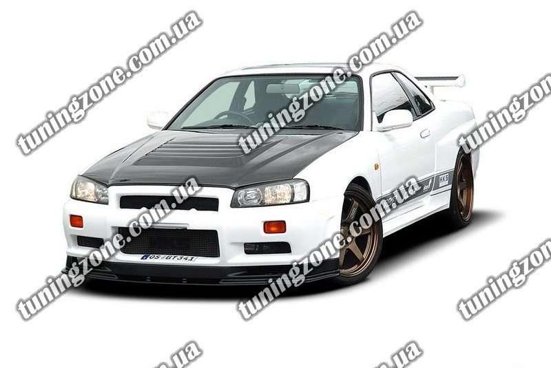 Задний бампер GTR на Nissan Skyline R34